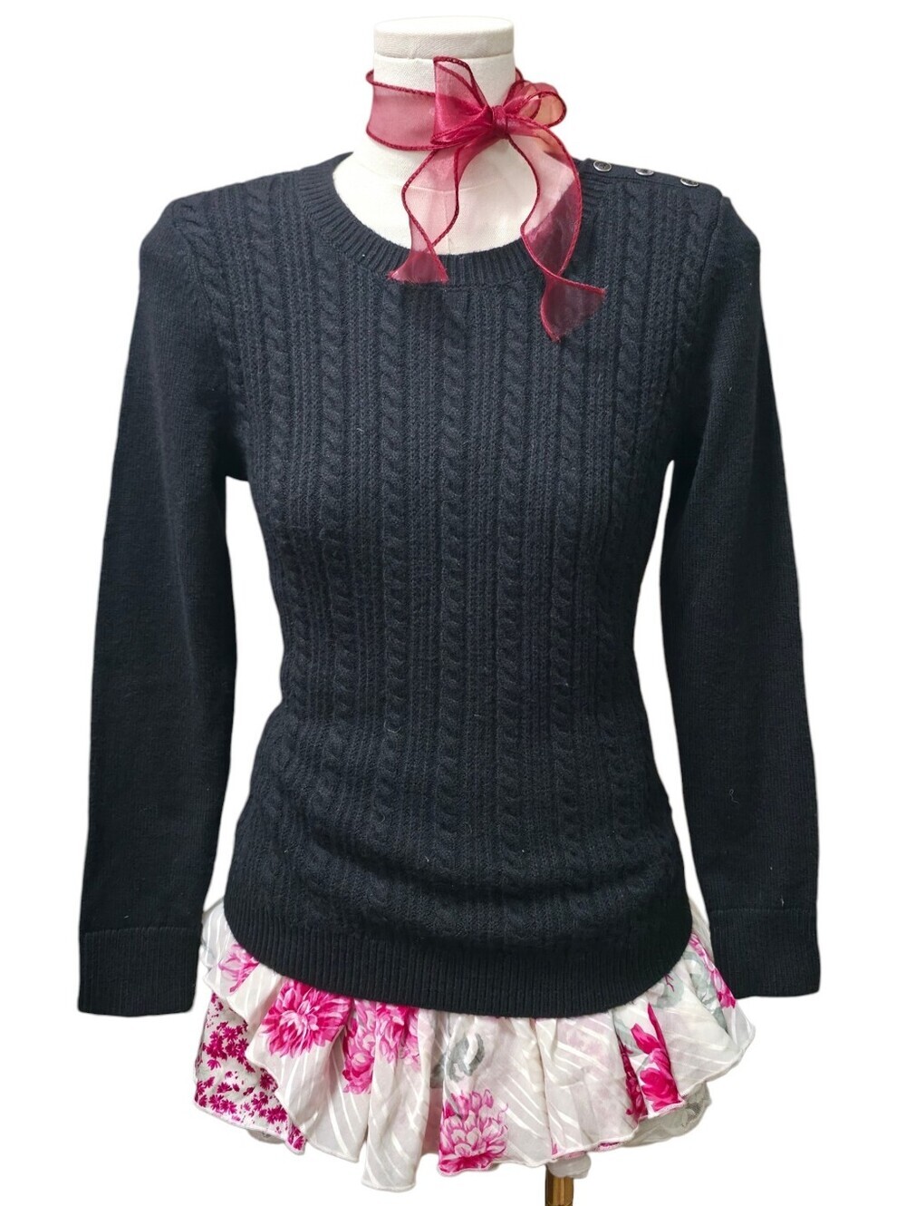 Talbot long sleeve knit crewneck sweater - Picture 4 of 5